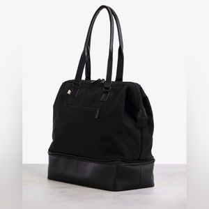 Béis Convertible Mini Weekender in Black